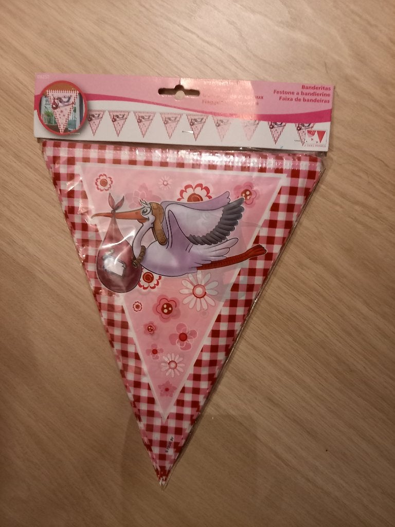 vlag geboorte baby, Ophalen of Verzenden, Nieuw