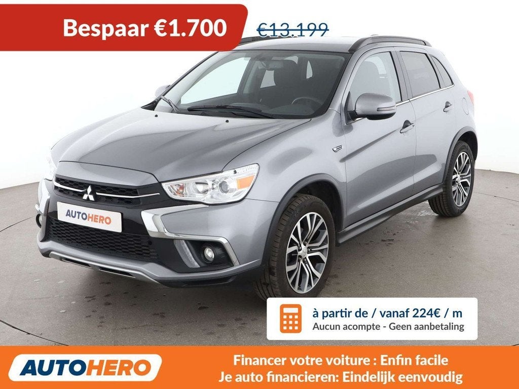 Mitsubishi ASX 1.6 Diamant Edition 2WD, Argent ou Gris, Achat, 1590 cm³, Noir