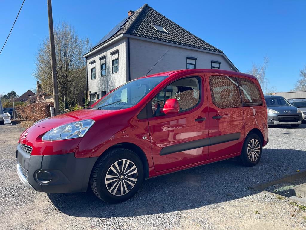Peugeot Partner Tepee 1.6i Benzine,Airco,Sensoren,67.000km.,, Auto's, Euro 5, Monovolume, 4 cilinders, 72 kW