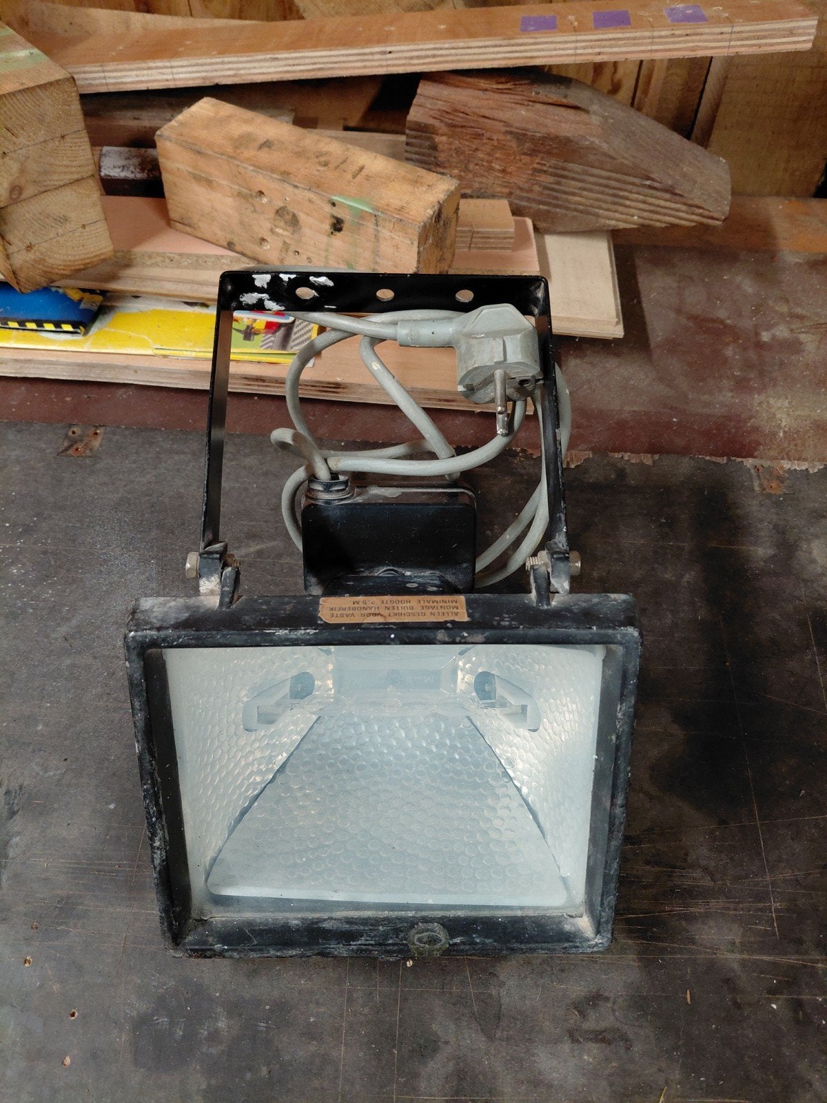 Halogeenspot 500W, Doe-het-zelf en Bouw, Ophalen of Verzenden