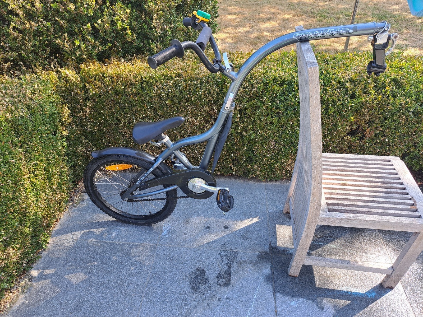 Aanhangfiets Flyke, Ophalen