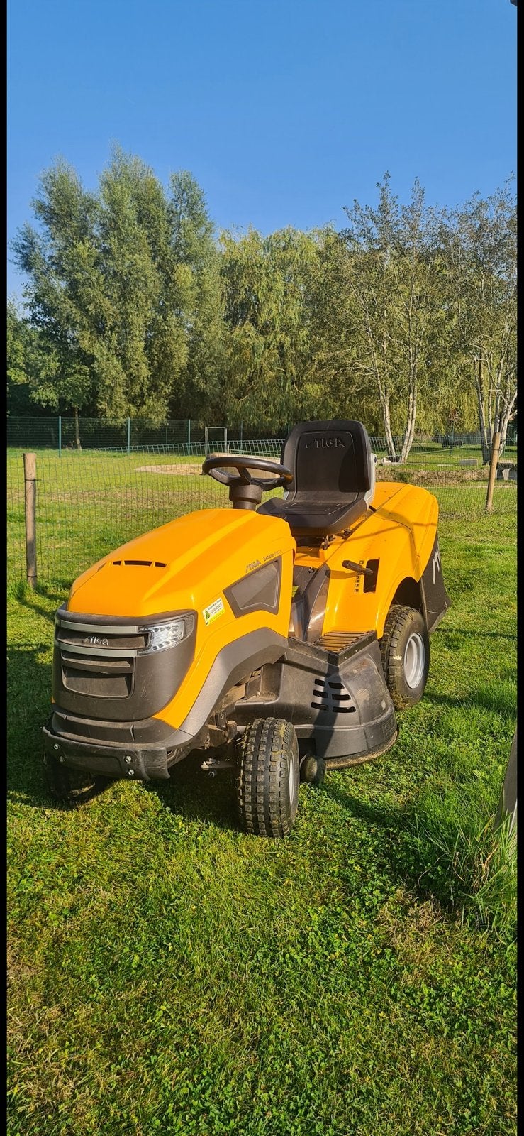 Zitmaaier Stiga, Ophalen, Gebruikt, Mulchfunctie, 90 tot 120 cm