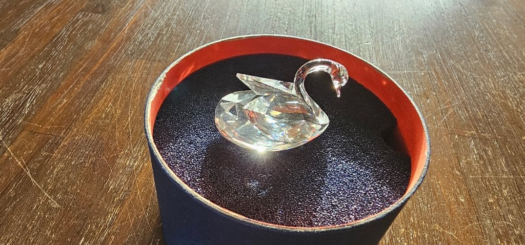 Swarovski, zwaan, oudere reeks, nieuw, Ophalen, Nieuw, Figuurtje