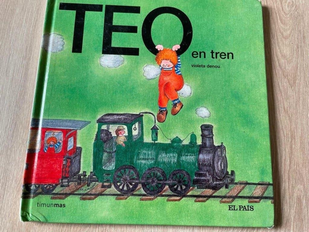 Teo en tren (Spaanse vertaling van Ivo en de trein), Boeken, Ophalen of Verzenden