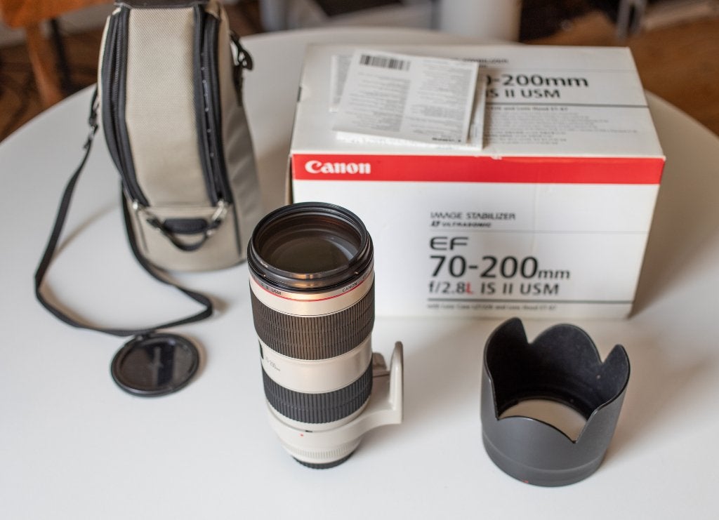 Canon EF 70-200mm f/2.8L IS II USM topstaat met doos, TV, Hi-fi & Vidéo, Photo | Lentilles & Objectifs, Filtre inclus, Canon, Téléobjectif