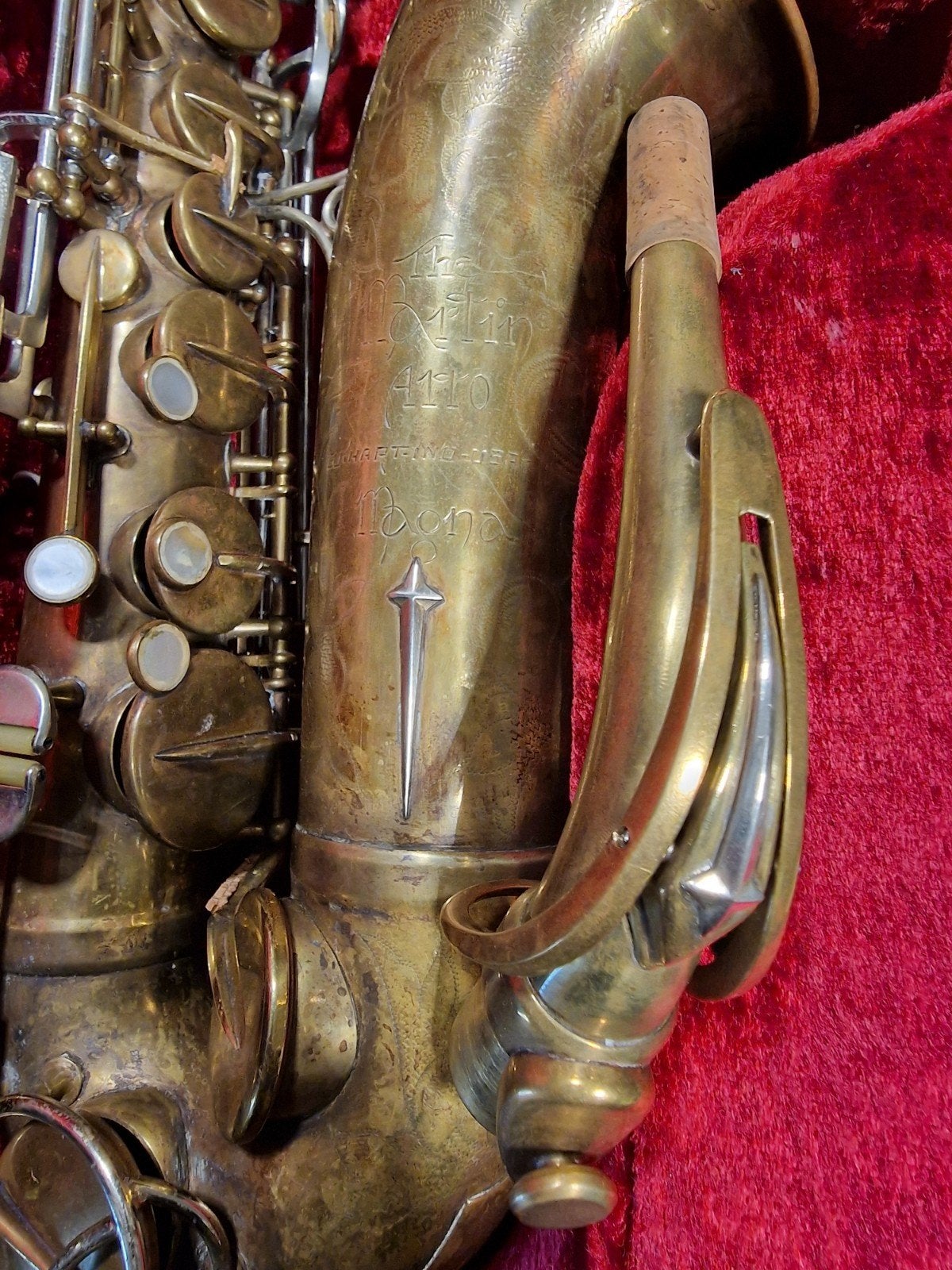 saxophone  alto Martin Magna, Musique & Instruments, Enlèvement, Alto