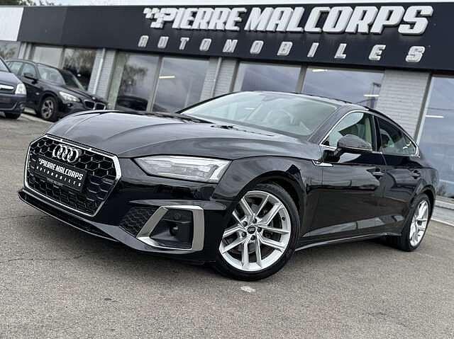 Audi A5 Sportback 35 TFSI S line S tronic / NAV / CUIR, Autres modèles, Entreprise, https://public.car-pass.be/vhr/4f46f9ef-e3e1-4987-b7db-54922d4c322f