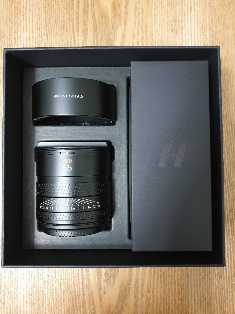 Hasselblad XCD 55mm F/2.5, 764 opnames, 2.5 jaar garantie, Audio, Tv en Foto, Ophalen, Zo goed als nieuw, Standaardlens, Zonnekap