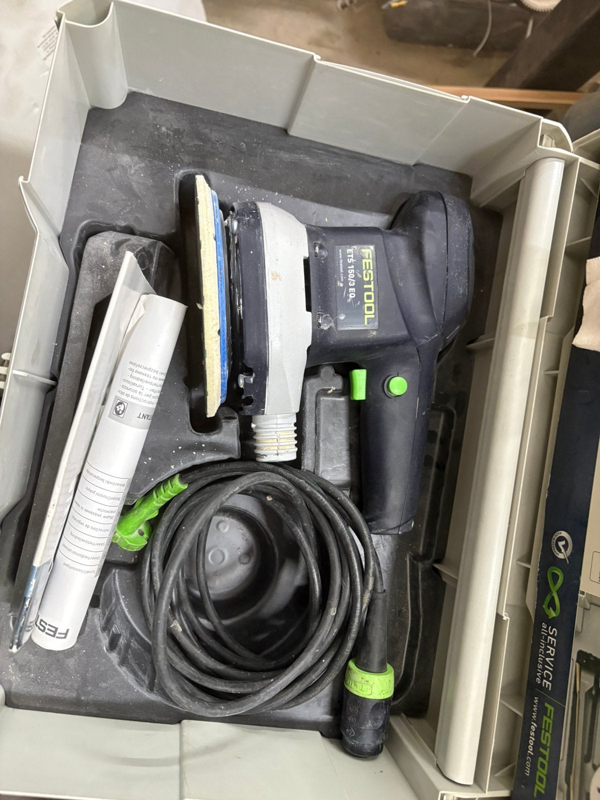 Festool ETS 150/3 plus, Ophalen, Zo goed als nieuw