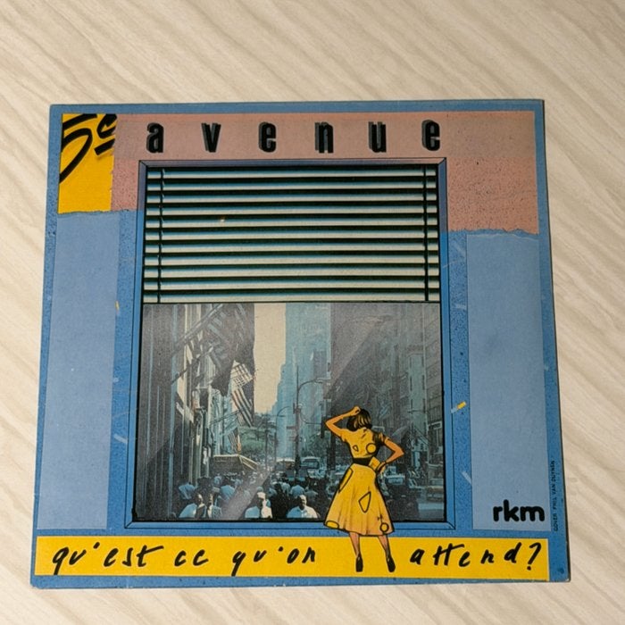 Avenue - Qu'est-ce qu'on attend? vinyl single, Ophalen of Verzenden, Gebruikt, 7 inch