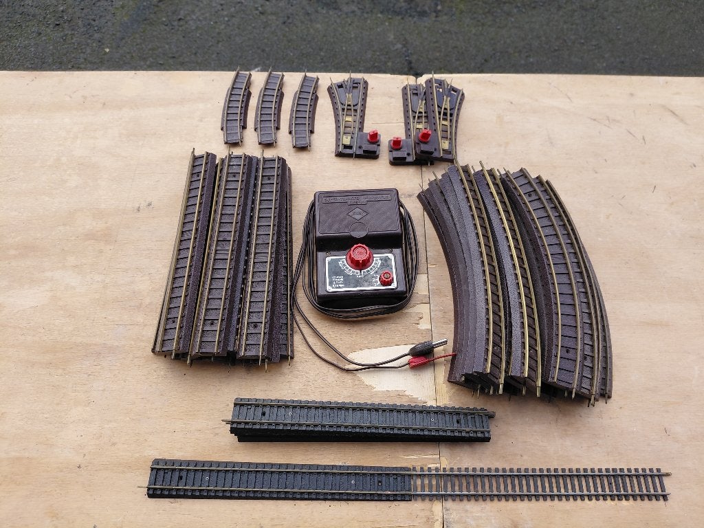 HO-modeltrein, Hobby en Vrije tijd, Gebruikt, Gelijkstroom, Jouef, Rails