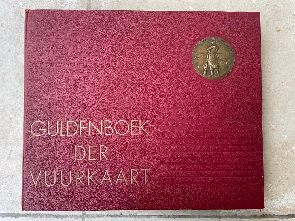 Guldenboek der Vuurkaart 12e linie 1934-1935 NL, Ophalen of Verzenden