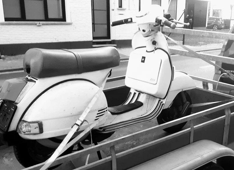 Moto vespa kloon 125cc automatic, Motos, Jusqu'à 11 kW, Permis Moto A1 minimum, Autre, 1 cylindre