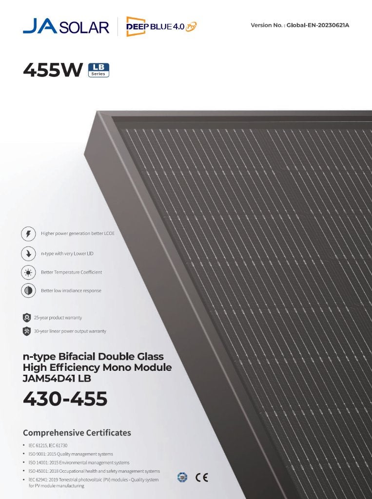 Panneaux solaires 460W FULLBLACK, Bricolage & Construction, Panneaux solaires & Accessoires, Enlèvement, Neuf, Panneau, 200 watts-crêtes ou plus
