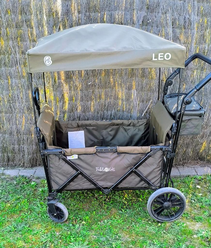Bolderkar FableKids Leo, Kinderen en Baby's, Buggy's, Zo goed als nieuw, Overige merken, Duomodel, Zonnekap, Ophalen