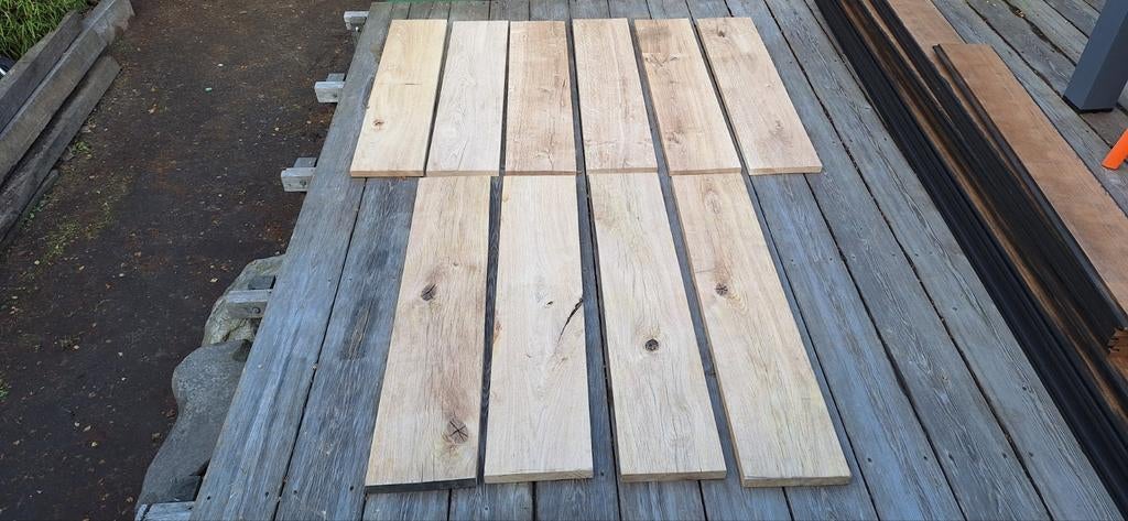 Eiken boomplank., Doe-het-zelf en Bouw, Ophalen, Eiken, Plank