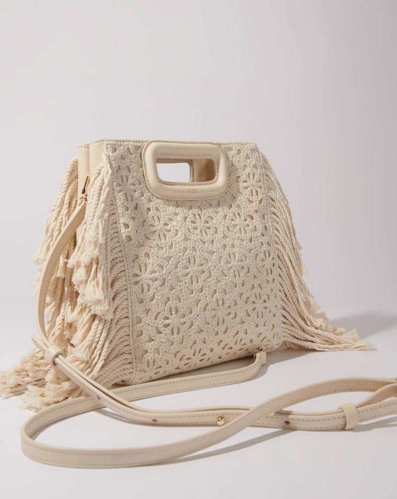 Sac Maje M en macramé neuf, Enlèvement ou Envoi, Neuf, Beige