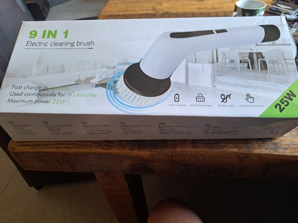 Electric cleaning brush, Electroménager, Aspirateurs, Enlèvement, Neuf, Moins de 1 200 watts, Nettoyeur combiné