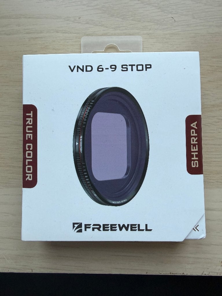 Freewell True Color Variable ND VND 6-9 Stop, Audio, Tv en Foto, Foto | Filters, Overige merken, Nieuw, 50 tot 60 mm, ND-filter