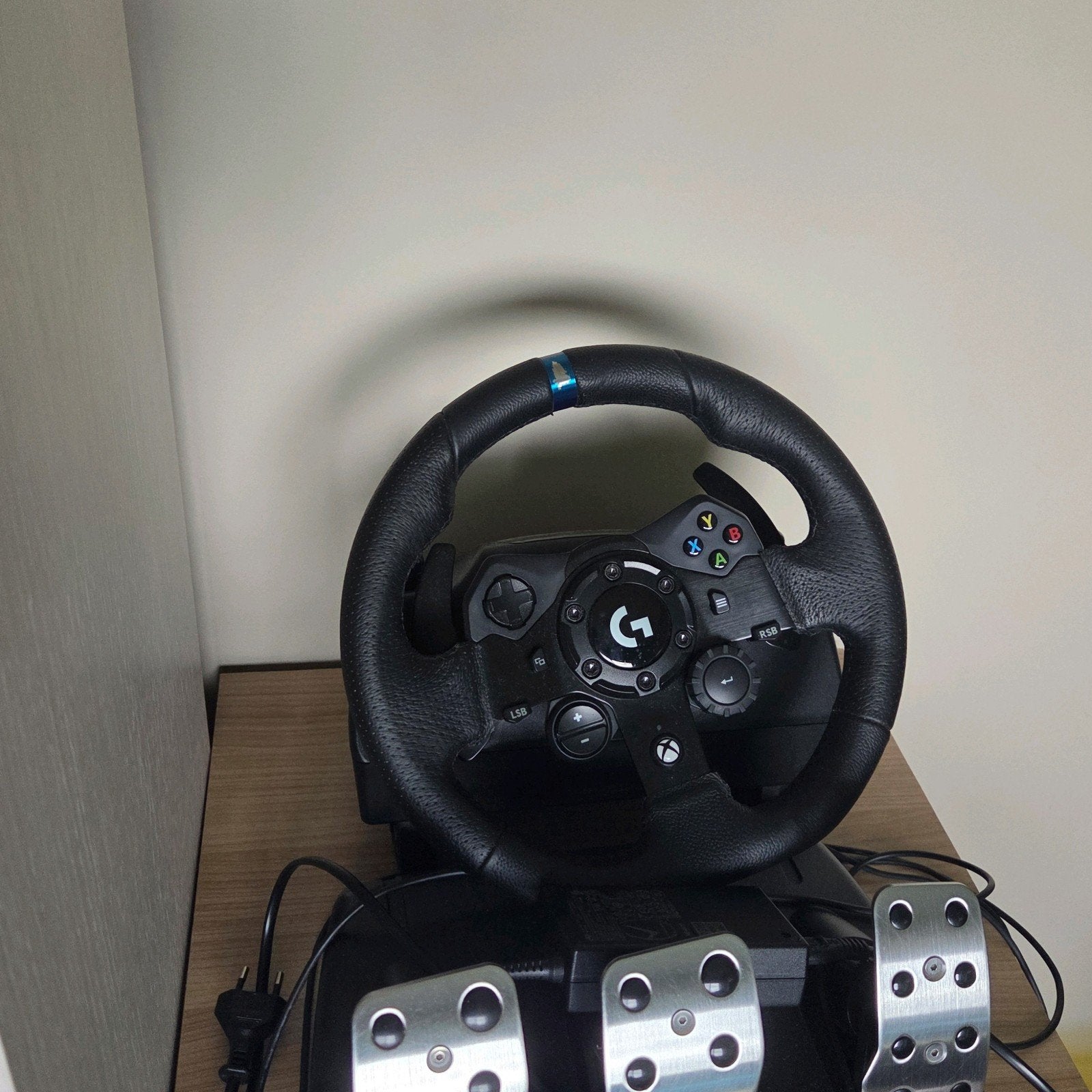 Logitech G G923 TrueForce Sim Racing Wheel Xbox / PC, Games en Spelcomputers, Ophalen, Gebruikt, Controller, Xbox Series X