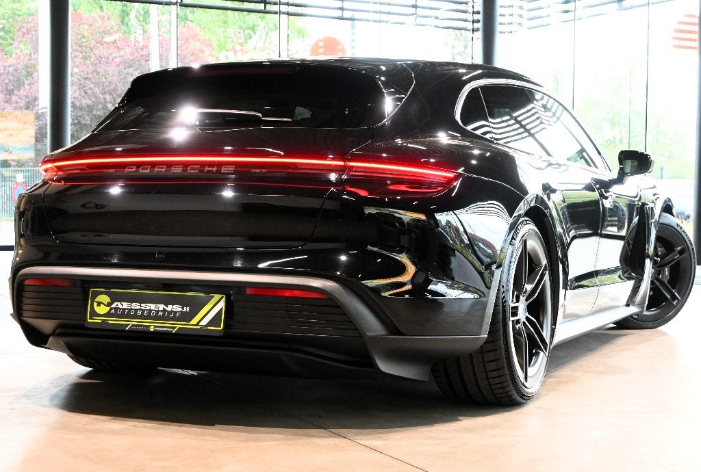Porsche Taycan Sport Turismo*LED/PANO/360/MEMORY/ACC/CHRONO, Cuir, Achat, Entreprise, Noir