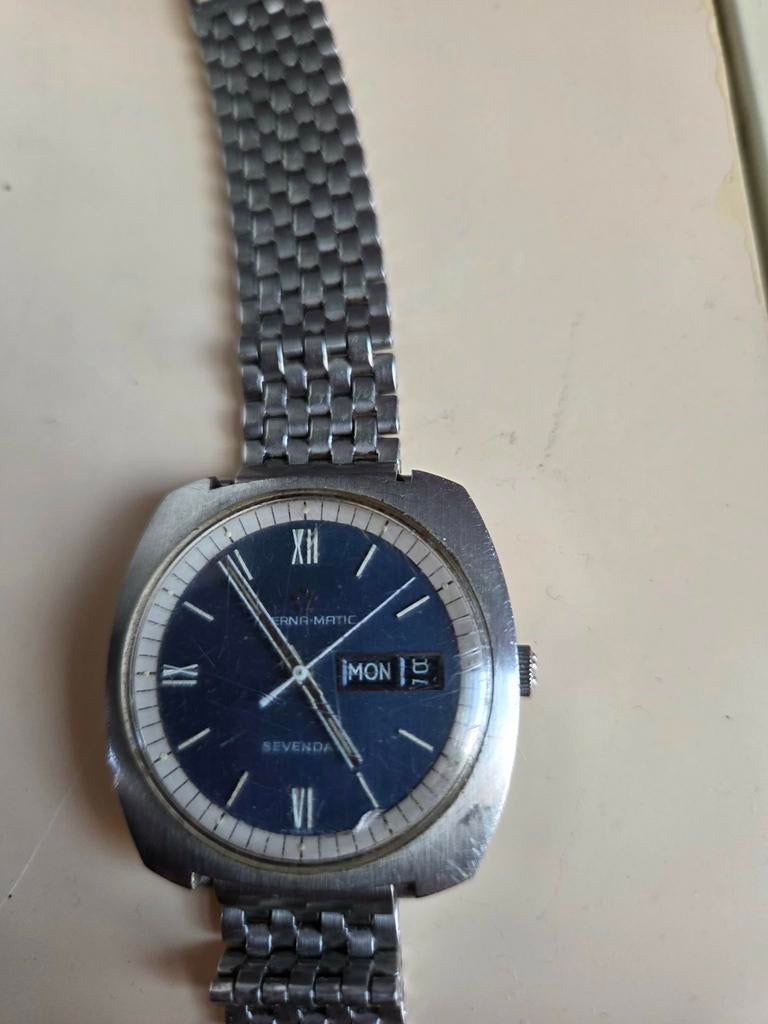 Automatique Eterna-Matic, Enlèvement ou Envoi, Montre-bracelet