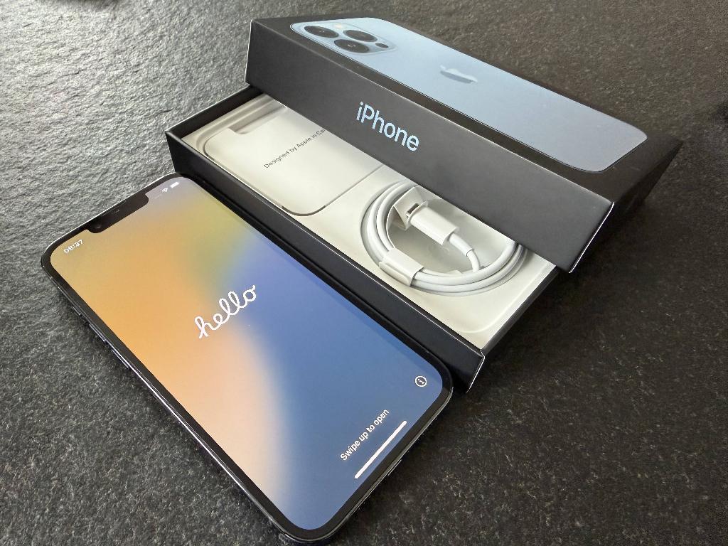 iPhone 13 Pro 256 GB, Sierra Blue, parfait., Télécoms, Téléphonie mobile | Apple iPhone, 256 GB, IPhone 13, Comme neuf, Sans abonnement