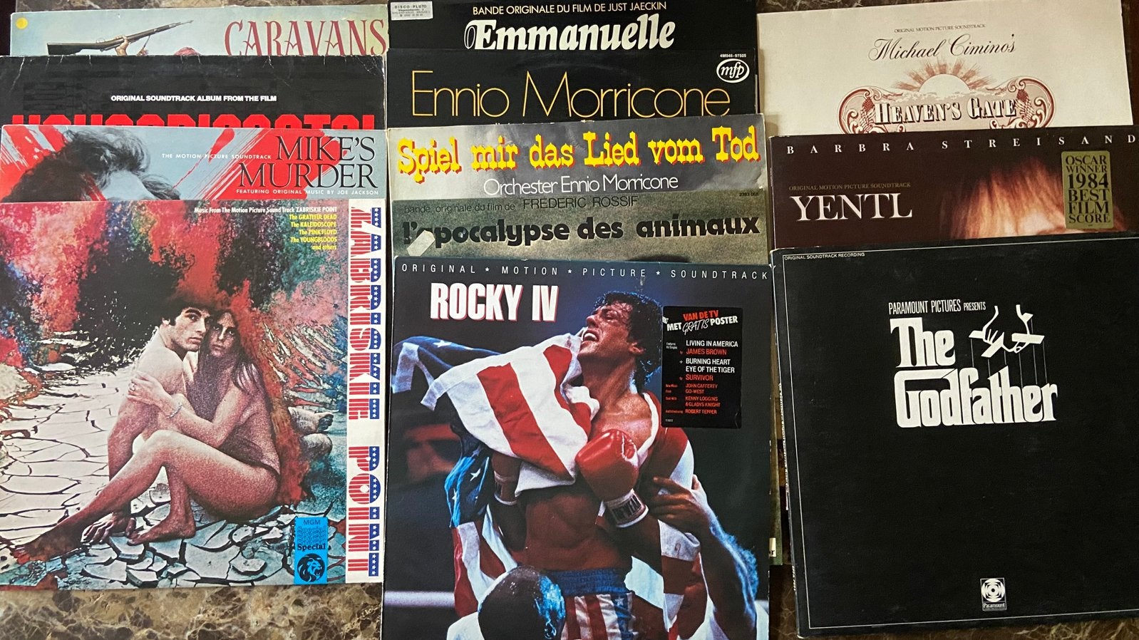 12 x Original Motions Picture Soundtrack, Bande originale, Enlèvement ou Envoi