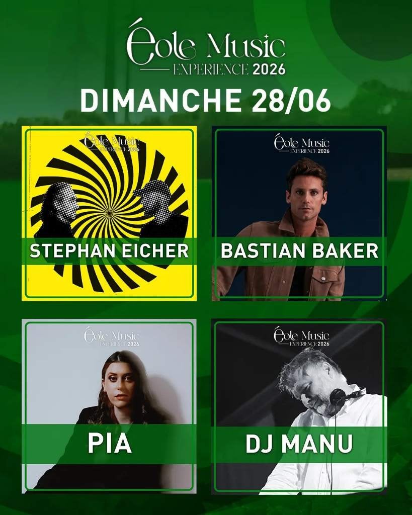 4 entrées 28/06/26 - Eole Music Experience Stephan Eicher.., Tickets en Kaartjes, Concerten | Pop, Drie personen of meer, Juni