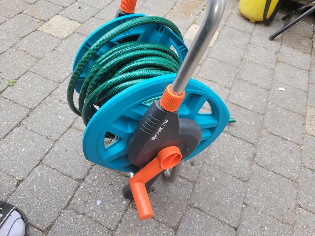 Gardena tuinslang 15 meter met haspel, Ophalen, Tuinslang