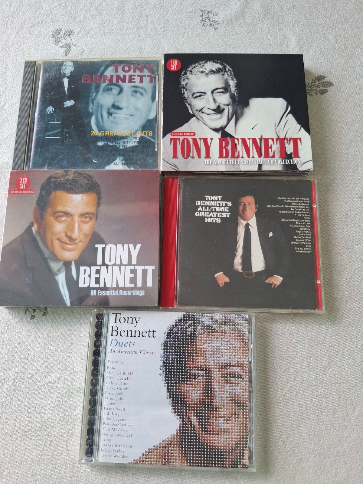 Cds tony bennett  1 euro, Cd's en Dvd's, Cd's | Jazz en Blues, Ophalen of Verzenden