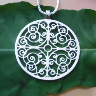 Mandala hanger aan ketting, Ophalen of Verzenden, Nieuw