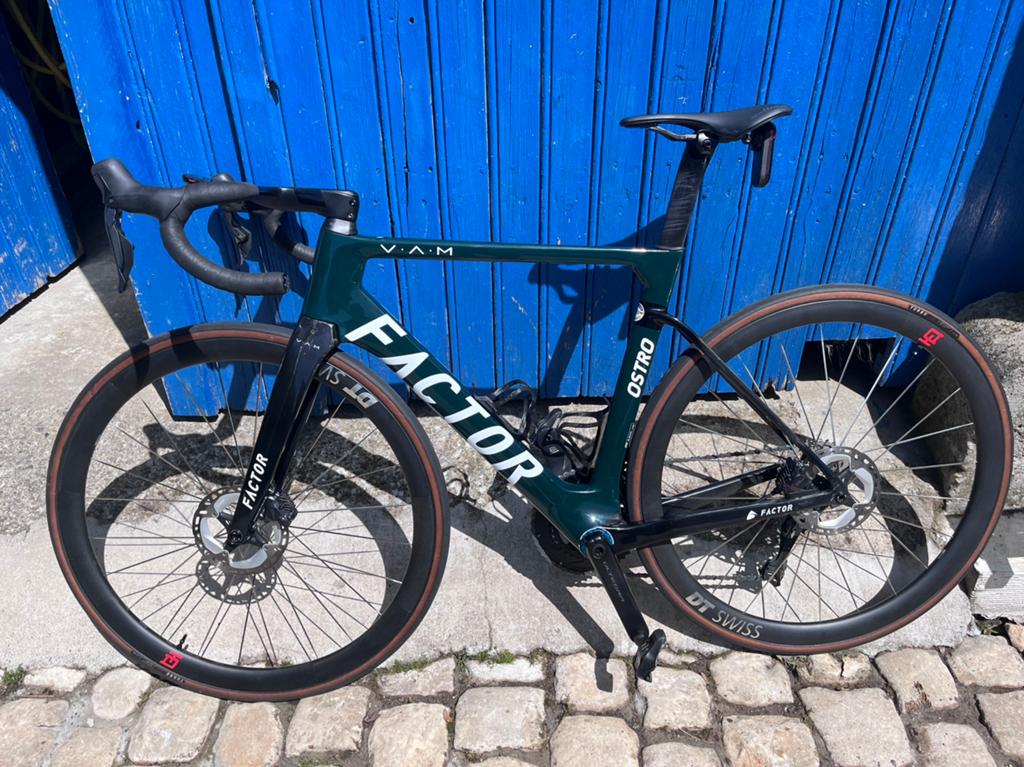 Velo Factor ostro vam taille M, Ophalen, Zo goed als nieuw, Carbon