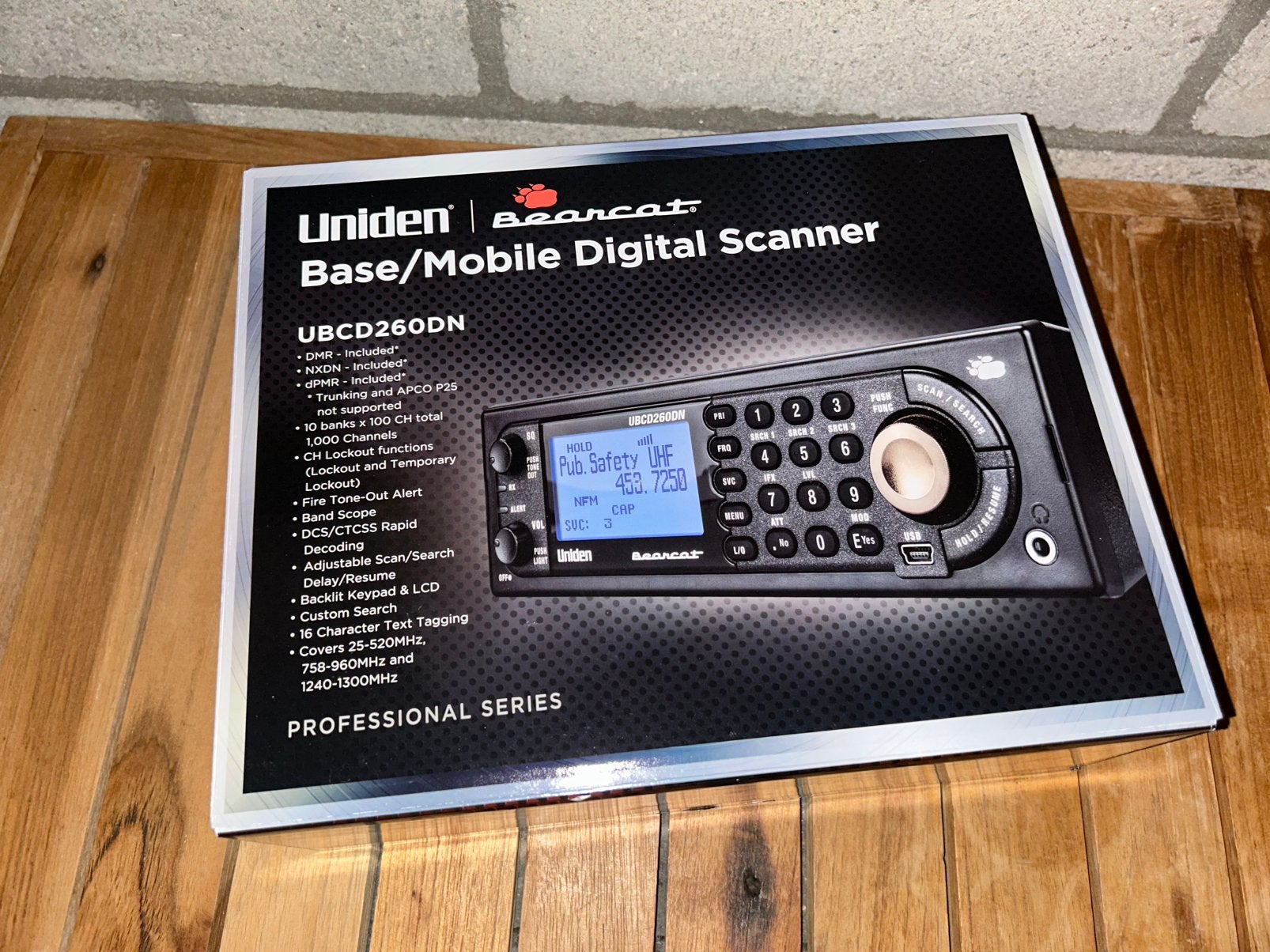 Uniden UBC-D260DN, Télécoms, Scanners, Enlèvement ou Envoi, Comme neuf