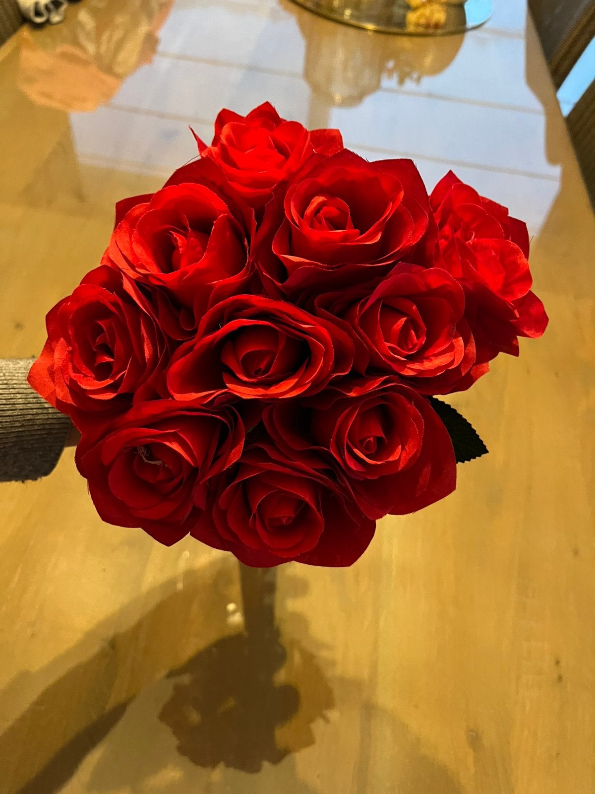 mooi kwalitatief boeket rozen . Lijken net echt, Nieuw, Ophalen of Verzenden, Boeket, Rood