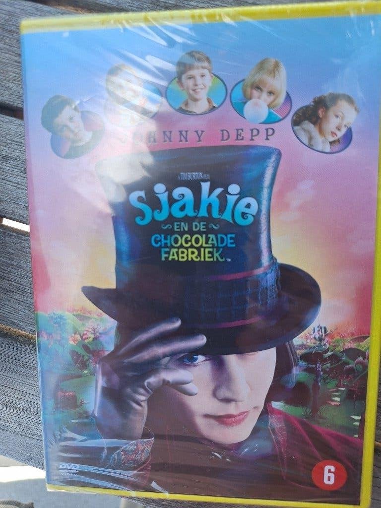 Sjakie en de chocoladefabriek, dvd, Cd's en Dvd's, Ophalen of Verzenden, Nieuw in verpakking