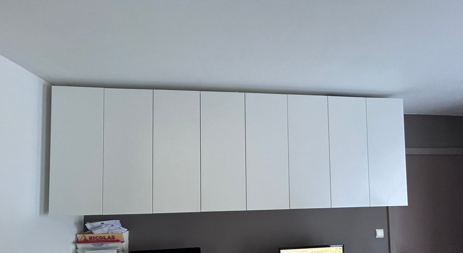 4 Armoires murale haute cuisine bureau ikea metod, Enlèvement, Comme neuf