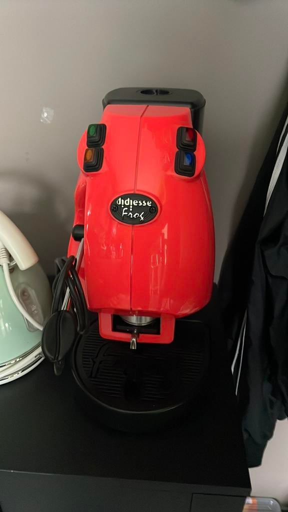 Machine à expresso Didiesse Frog — Rouge, Electroménager, Accessoires de machine à café, Comme neuf, Autres marques, Enlèvement