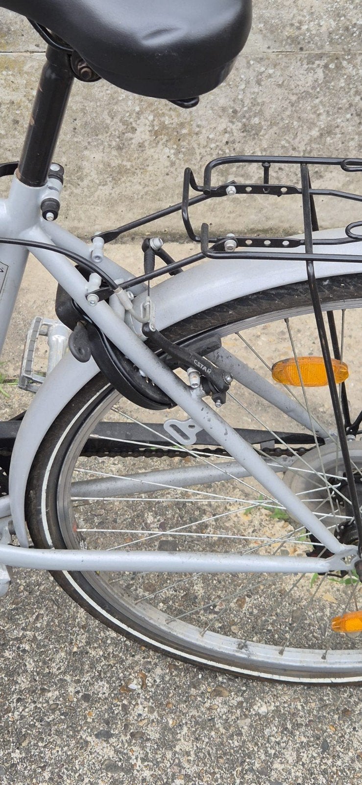Heren fiets, Vélos & Vélomoteurs, Vélos | Vélos pliables, Enlèvement, Comme neuf, Hommes