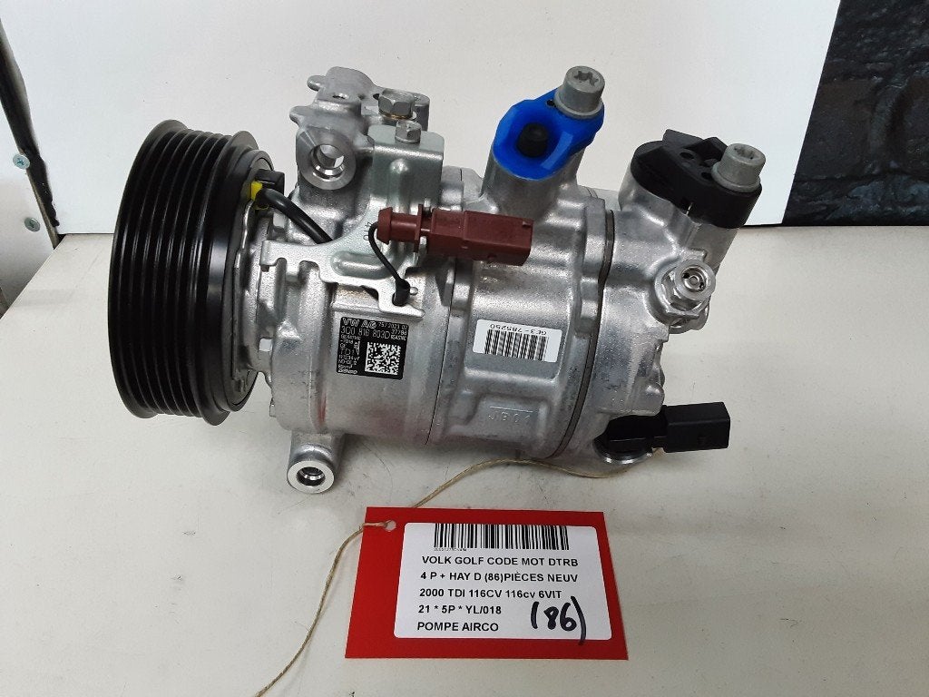 COMPRESSEUR CLIMATISATION Golf VIII (CD1) (3Q0816803D), Volkswagen, Volkswagen AG, Utilisé, Kundenbetreuung@volkswagen.de