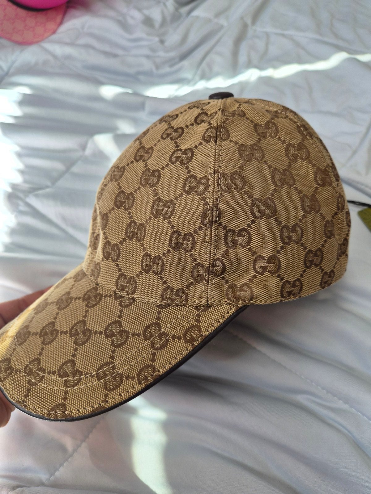 Casquette gucci brune (M), Casquette