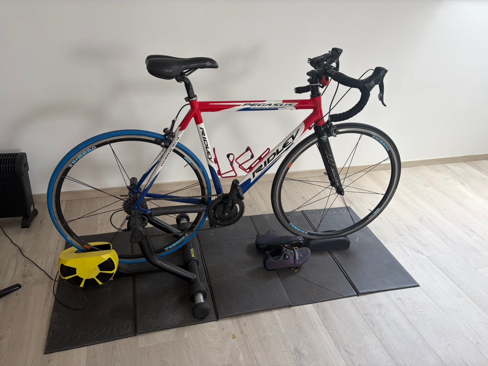 BKOOL smart pro 2 + ridley pegasus, Minder dan 10 versnellingen, Gebruikt, Velgrem, Aluminium