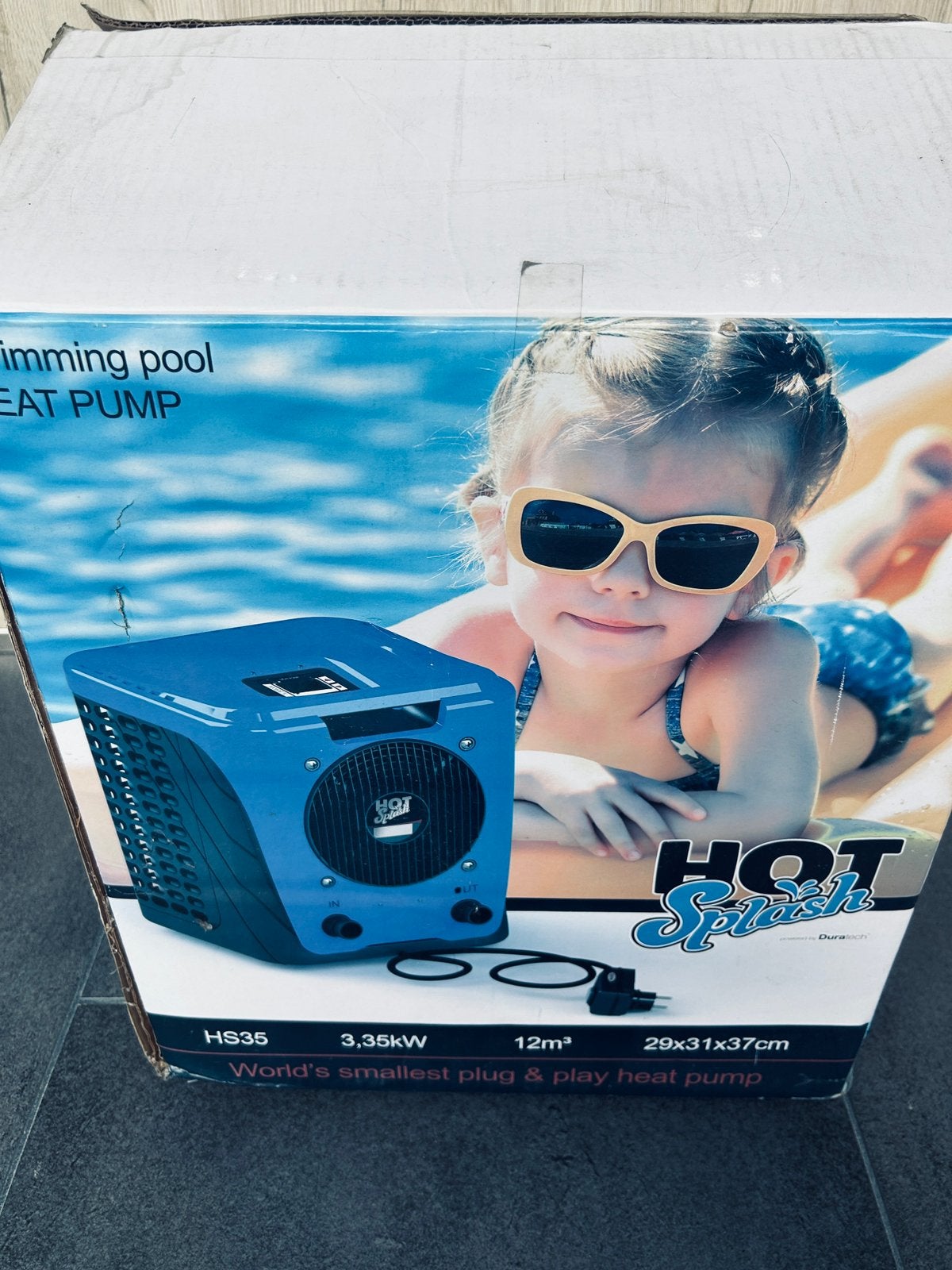Pompe a chaleur hot splash, Jardin & Terrasse, Enlèvement ou Envoi, Comme neuf, Pompe