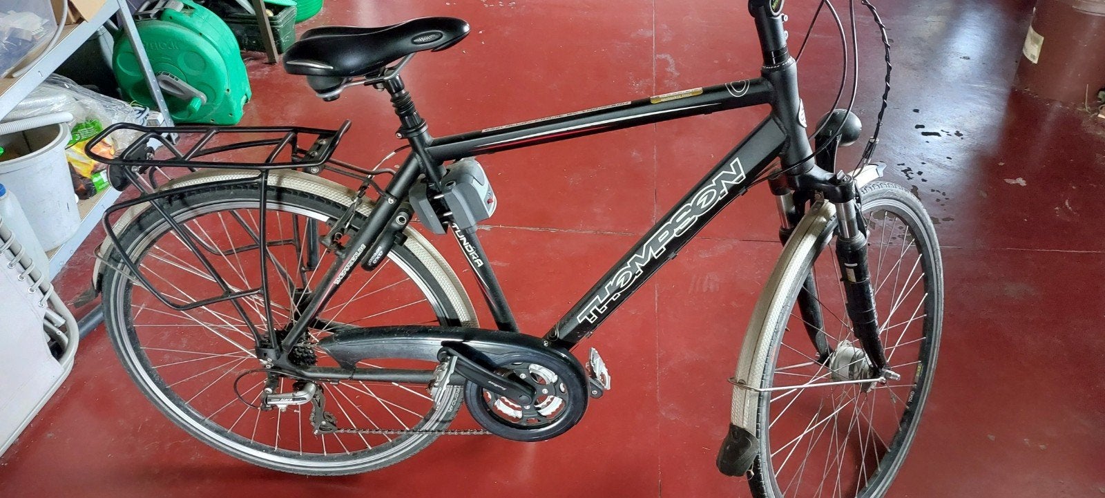 Herenfiets Thompson tundra, Autres marques, Frein sur jante, Enlèvement, 28 pouces