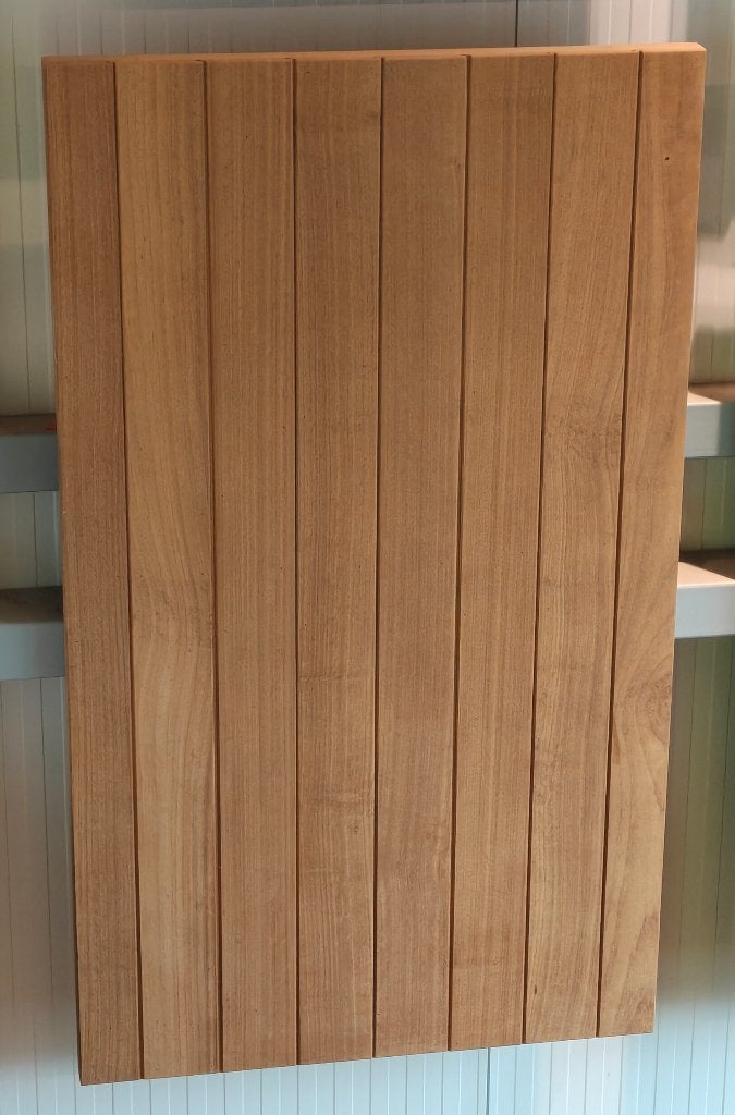 Poortvleugels Iroko Toonzaalmodellen, Tuin en Terras, Tuinpoorten, Ophalen, 100 tot 150 cm, Nieuw, Draaipoort