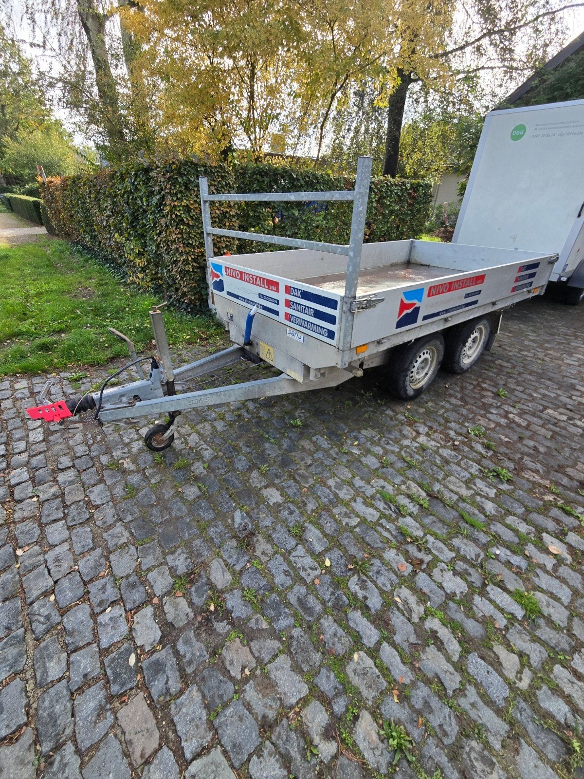 Benne basculante à 3 voies freinée Saris PK30A, Autos : Divers, Enlèvement, Utilisé