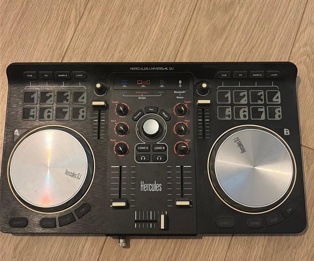 Hercules Universal DJ Controller – Bluetooth, Ophalen, Zo goed als nieuw