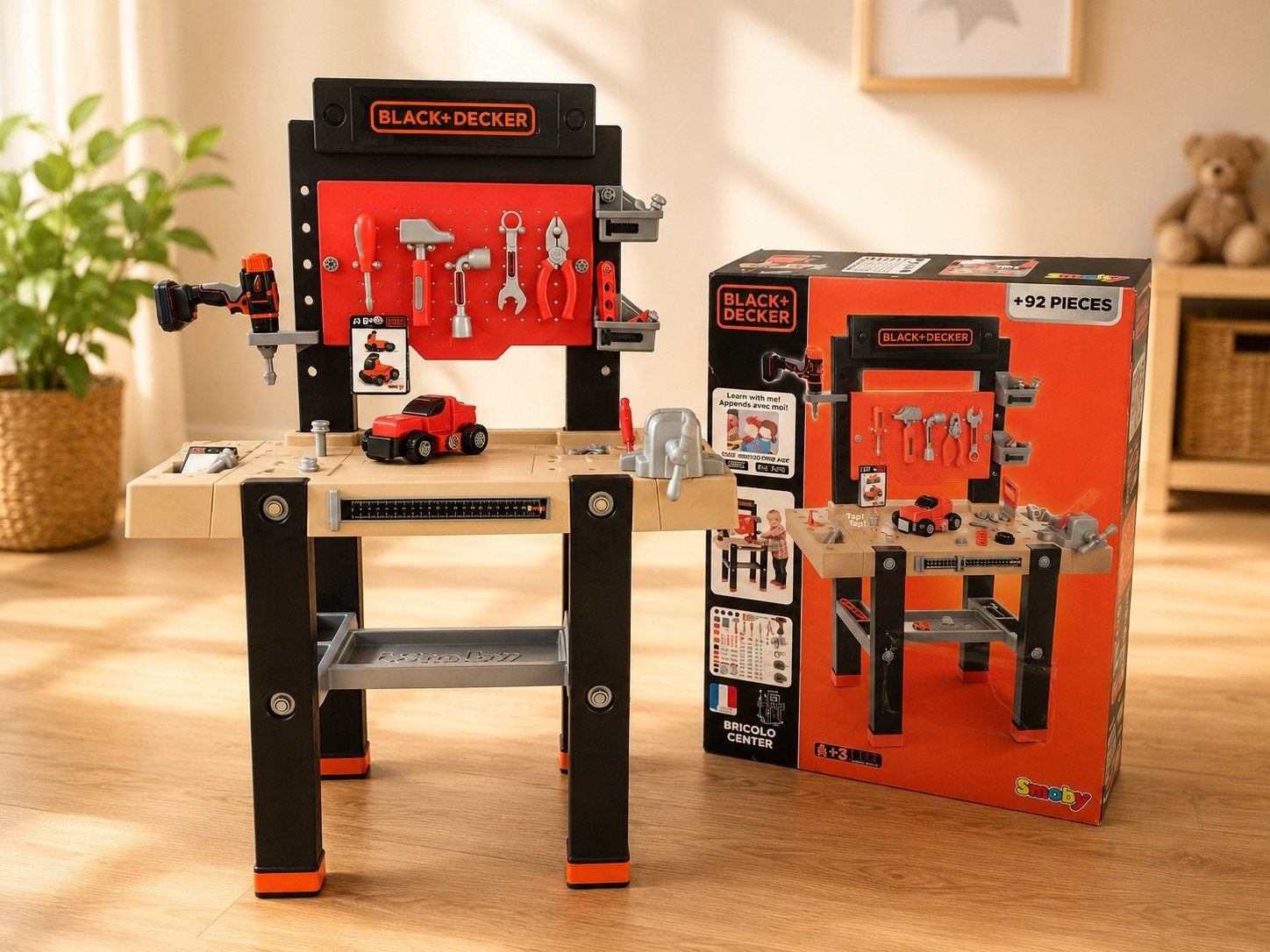 Werkbank Smoby Black+Decker, Enlèvement, Utilisé