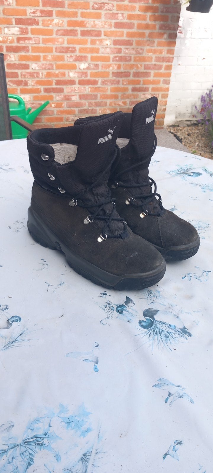Bottines, Ophalen, Zwart, Boots, Gedragen