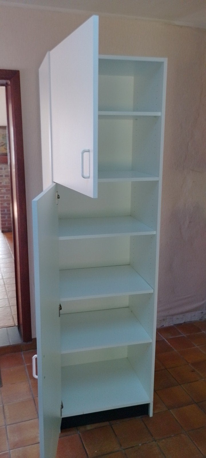 grote witte keukenkast, Ophalen, 200 cm of meer, Wit, 50 tot 100 cm